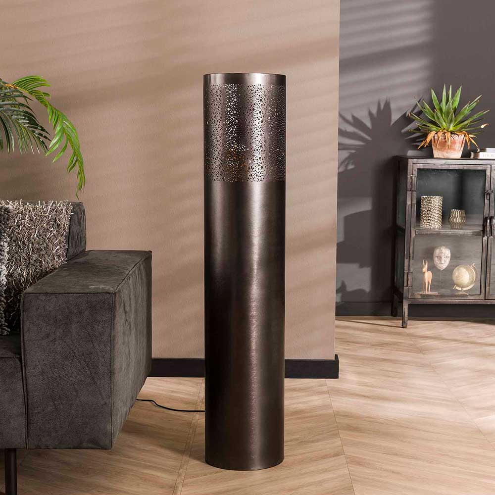 Metall Stehleuchte im Zylinder Design - Vacan