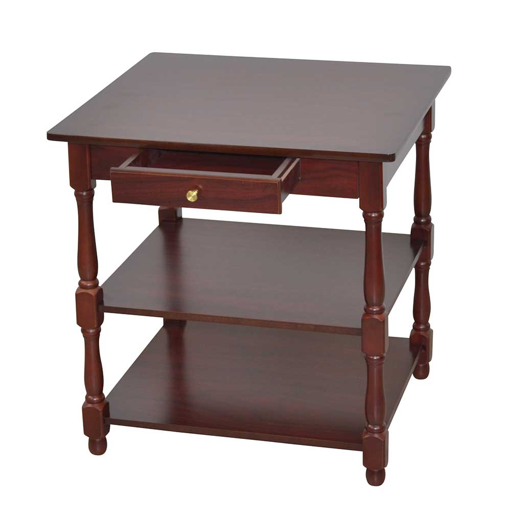 52x54x48 Regal Beitisch in Kirschbaumfarben - Assolato