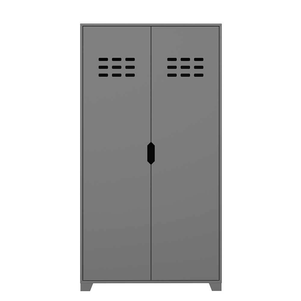 Skandi Kleiderschrank mit Grifflöchern - Niento