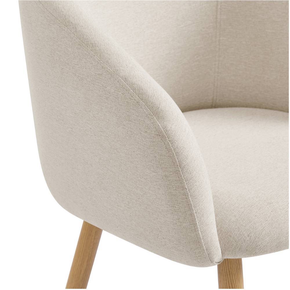 Esstischsessel in Beige - Nuture (2er Set)