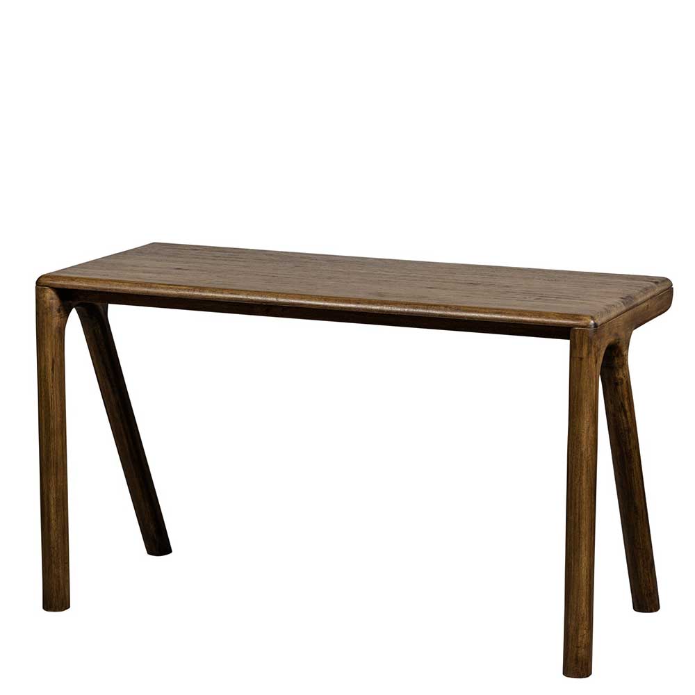 Schreibtisch aus Mangoholz in Walnuss Braun - Tadeuz