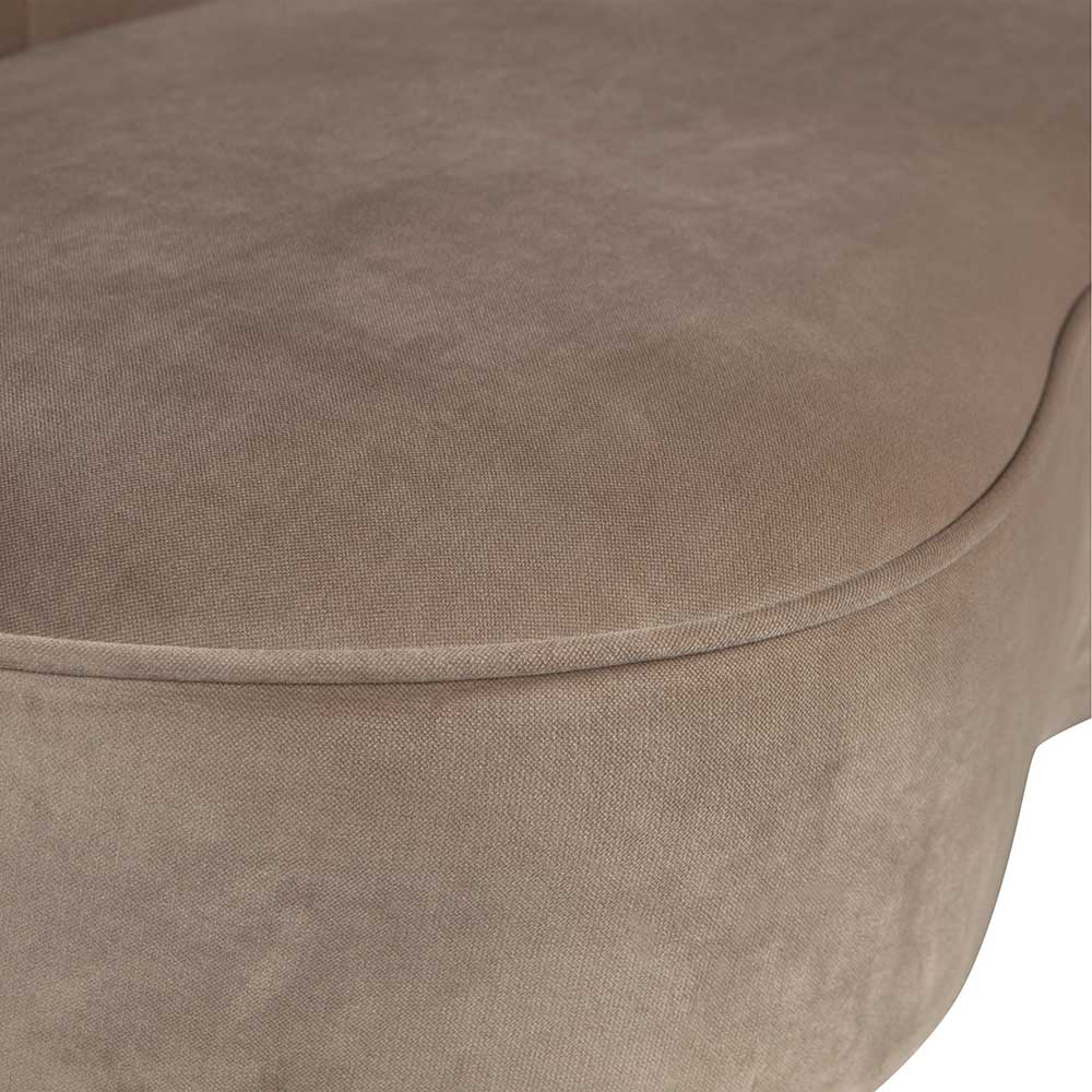 Retro Lounge-Sessel in Khaki Samit - Griffina