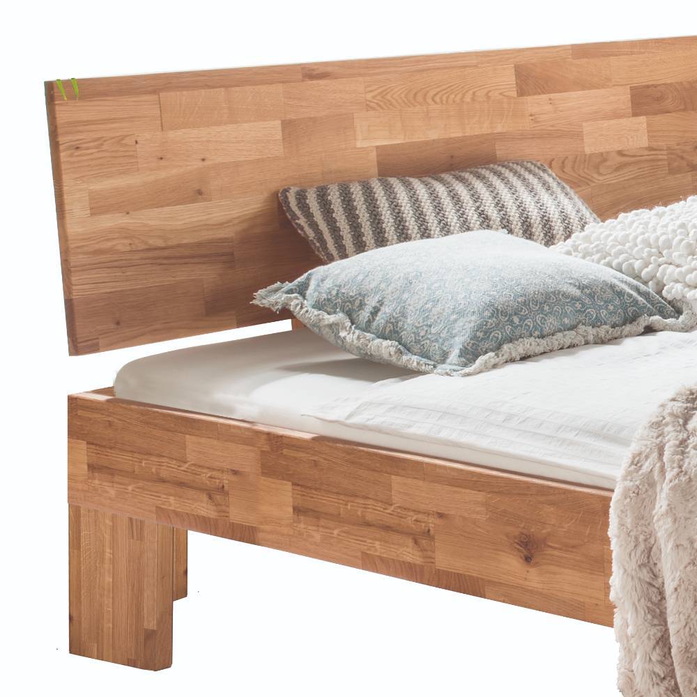 Holzbett mit einteiligem Kopfteil - Gunnar