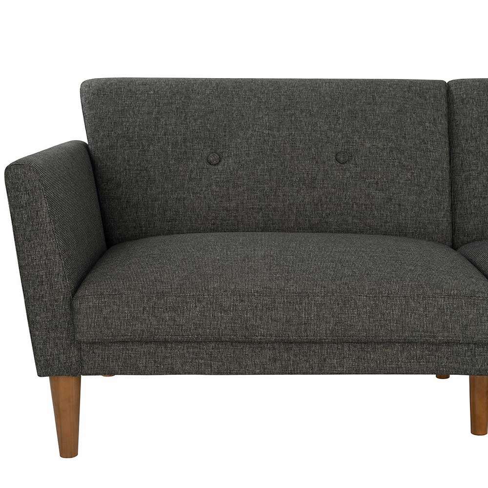 Bettsofa in Grau und Natur - Emiria