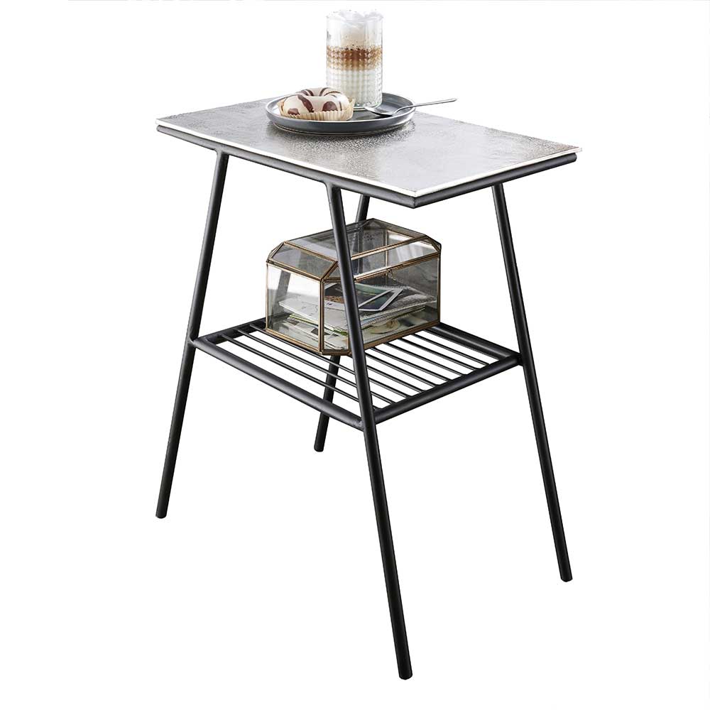 52x60x30 Beistelltisch mit Zusatzablage - Silo