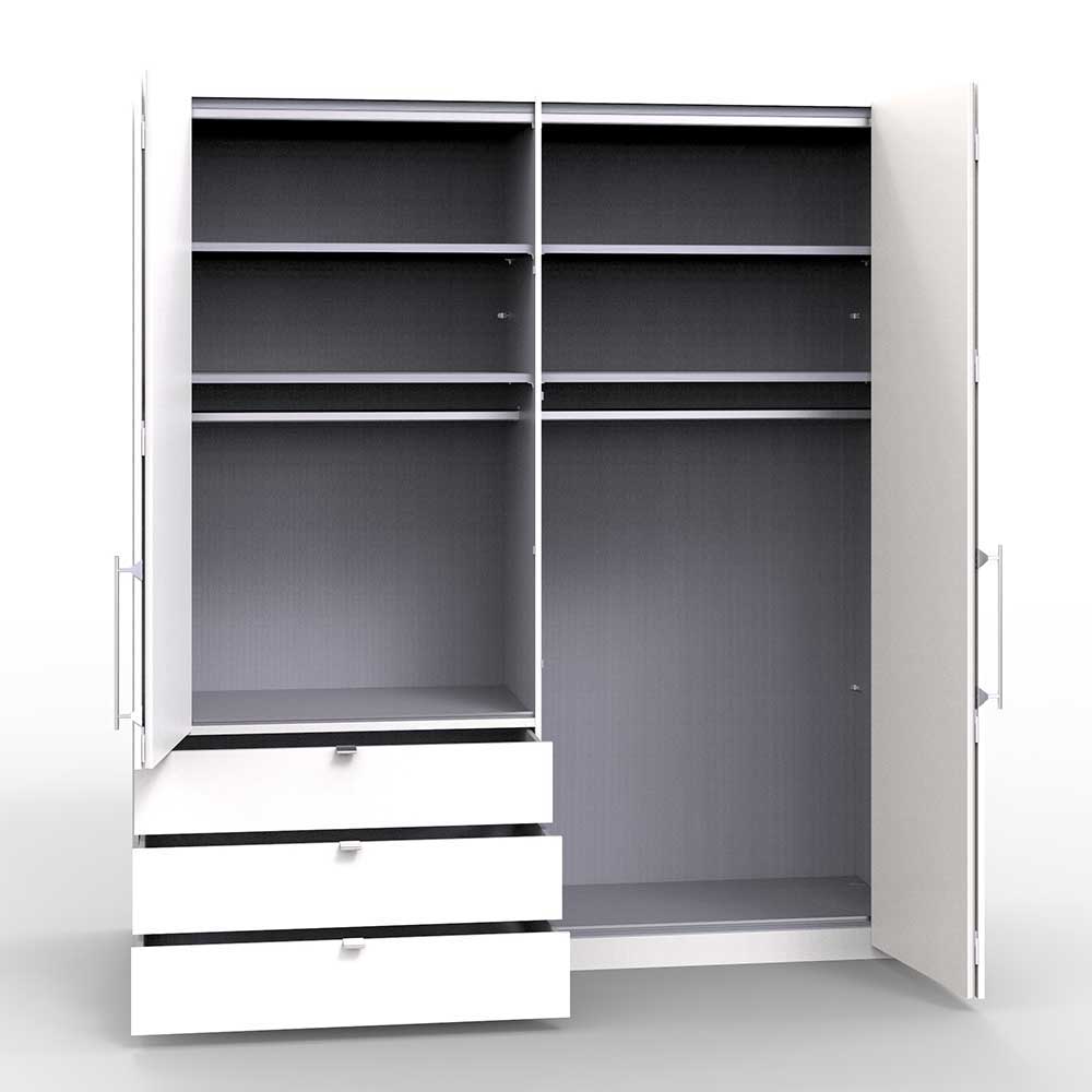 Schlafzimmerschrank 200cm breit in modernem Design - Bosays