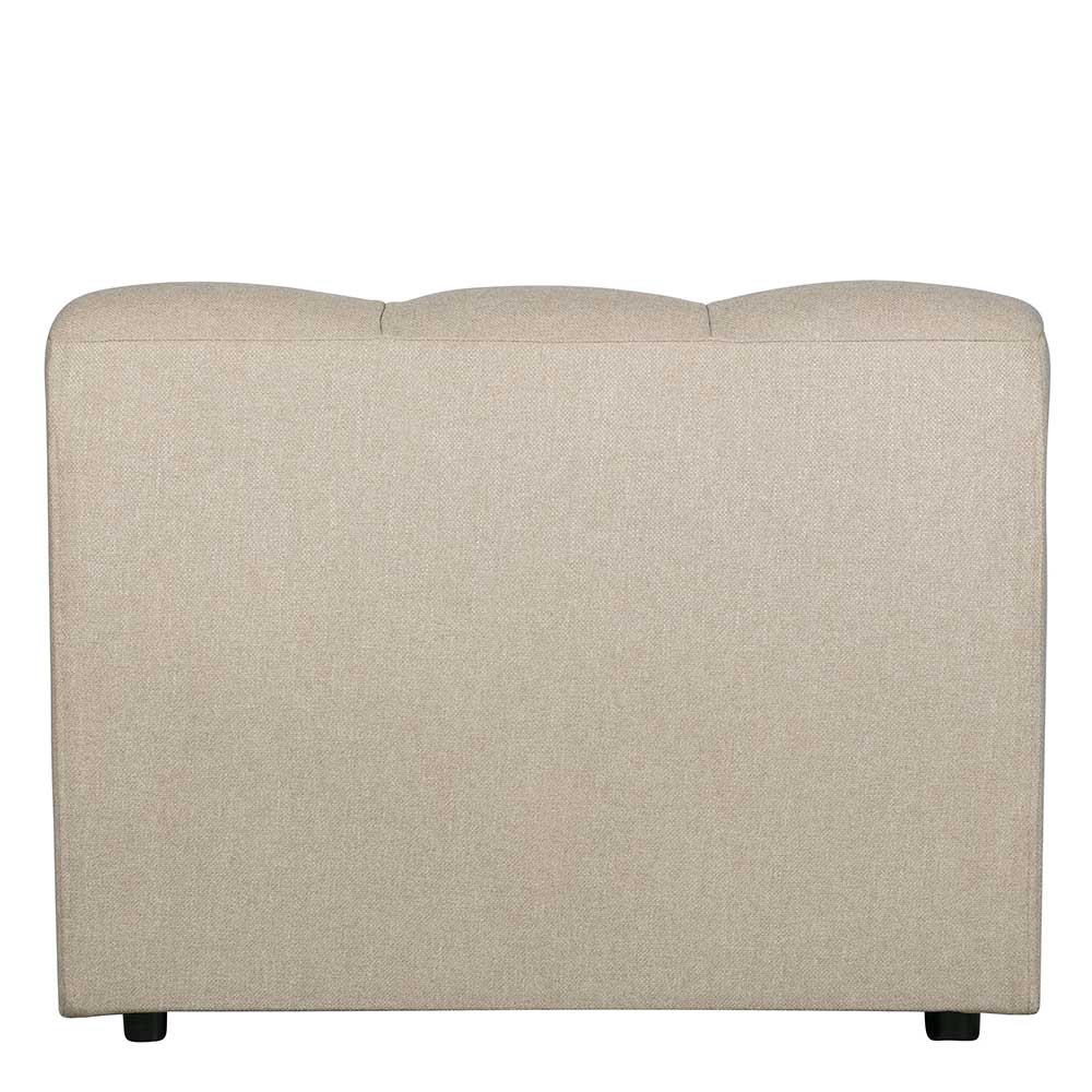 Design Sessel ohne Armlehnen in Beige - Grenvy