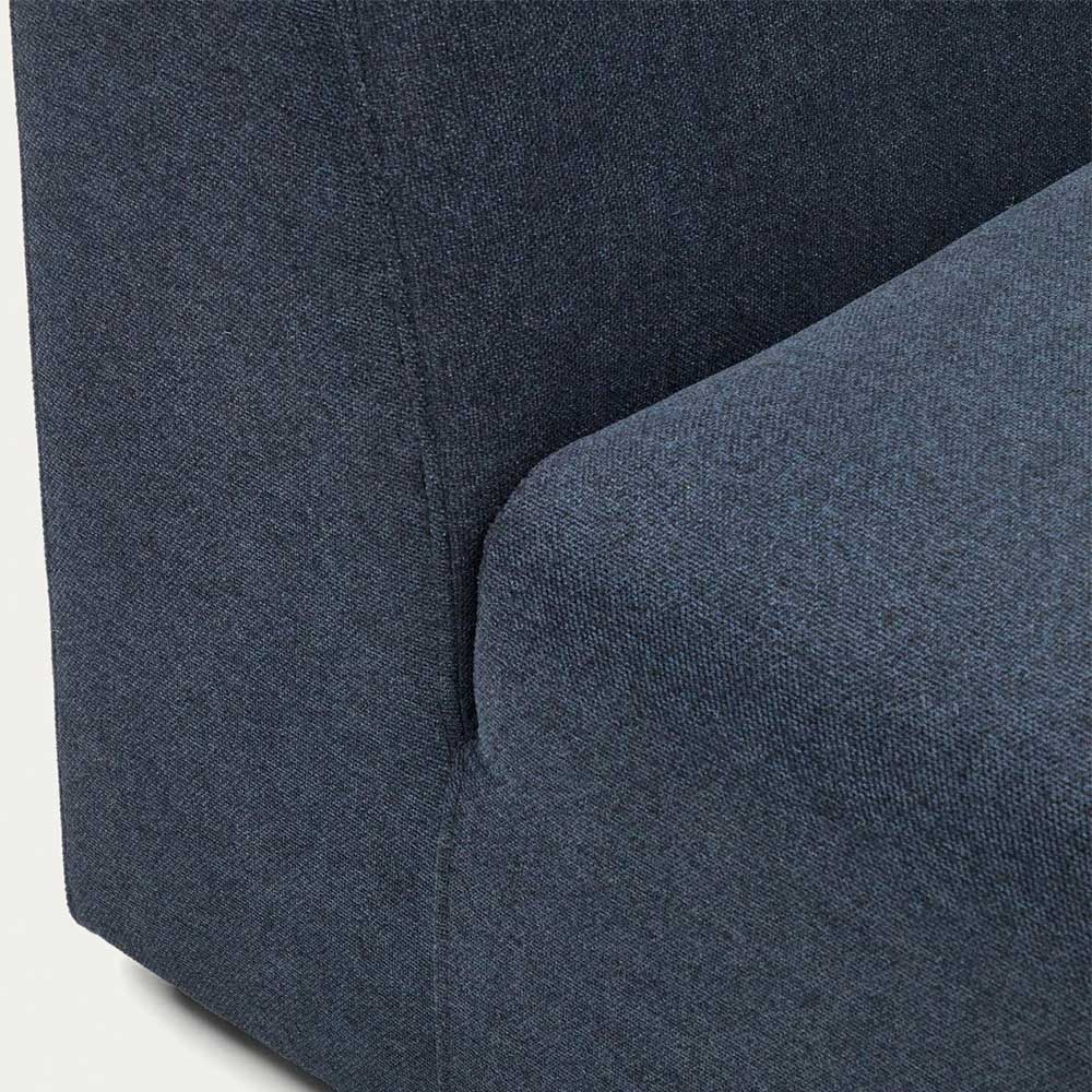 Modulsofa Sessel Einsitzer in Dunkelblau - Fouzi