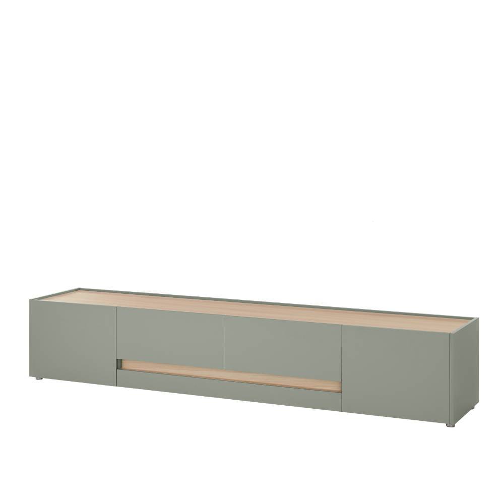 TV-Lowboard in Graugrün - Socotta