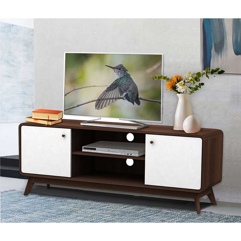 140x53x39 Scandi TV Unterschrank zweifarbig - Devkan