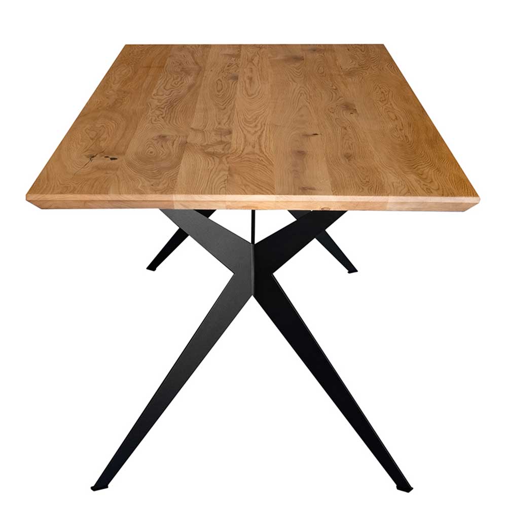 Eleganter Esszimmertisch aus massivem Eichenholz - Licium