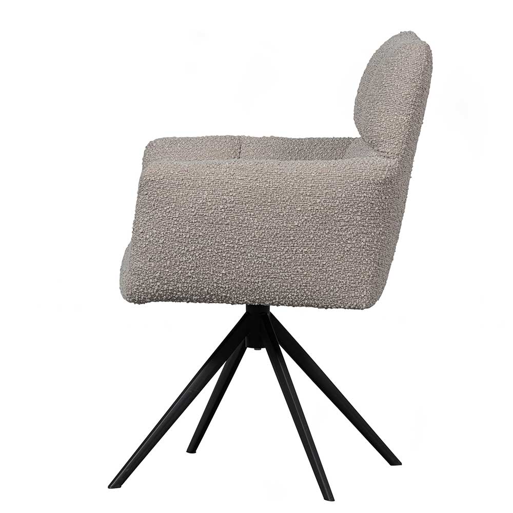 Boucle Tischsessel drehbar - Ejolas