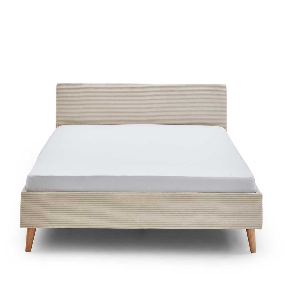 Cord Polsterbett in Beige - Faunatia