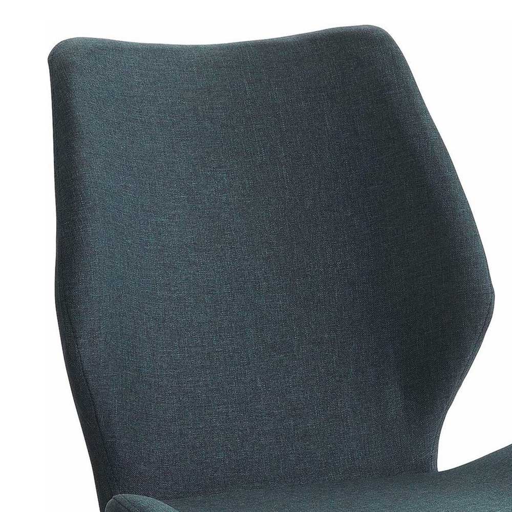 Stühle in Dunkelgrün & Kupfer - Evialla (2er Set)