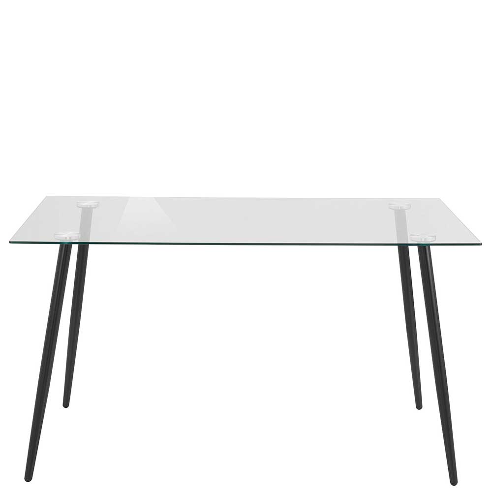 140x80 cm Esszimmer Glastisch günstig - Conpact