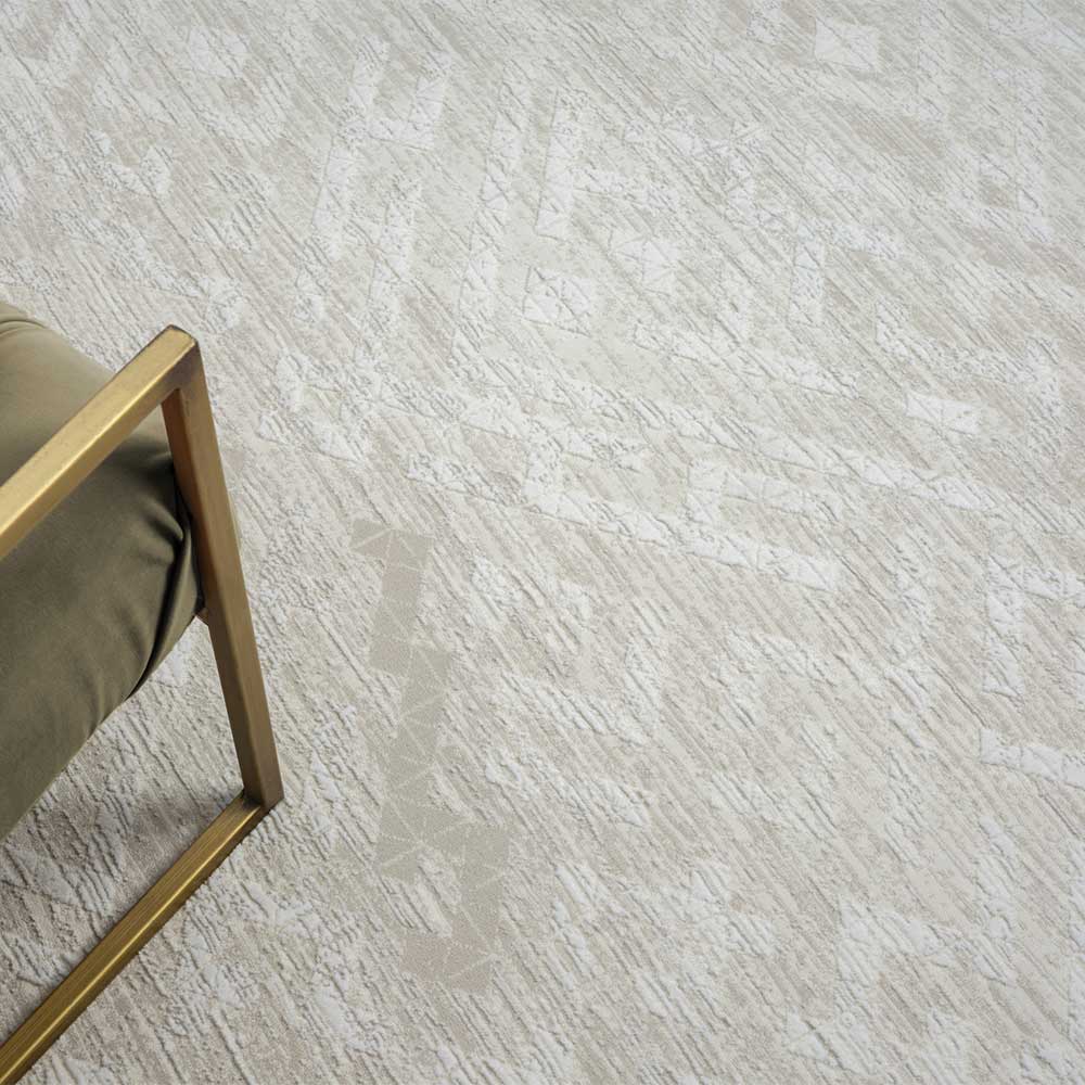 Moderner Teppich in Creme & Beige - gemustert - Sophia