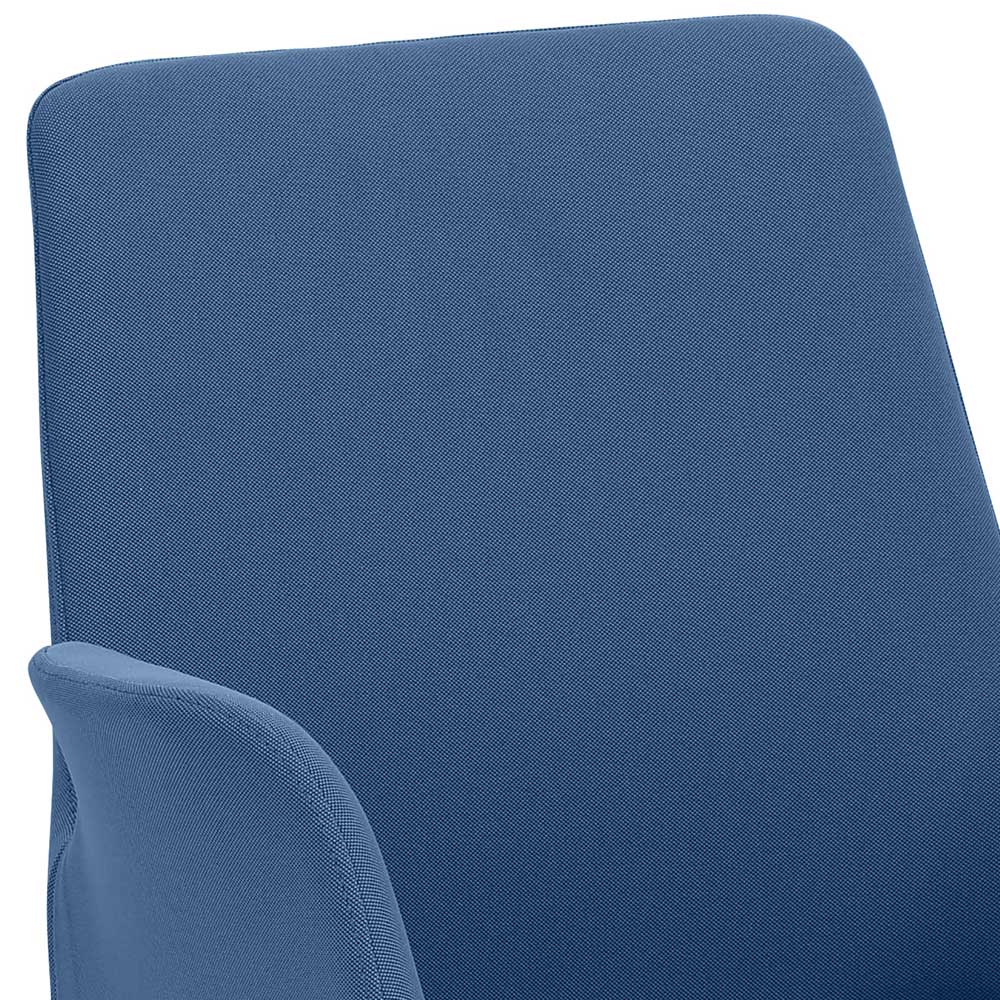 Blauer Bürostuhl mit Armlehnen - Brisbane