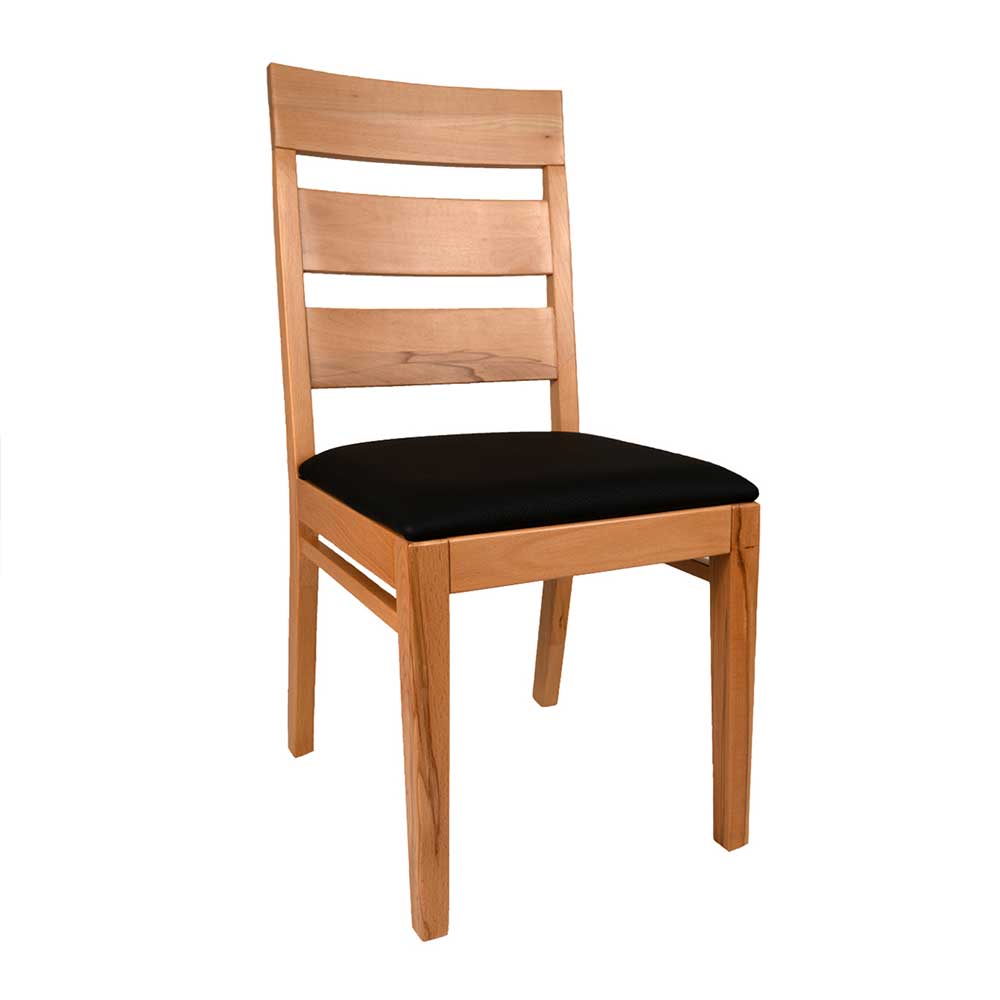 Kernbuche Stühle mit Polstersitz - Calypso (2er Set)