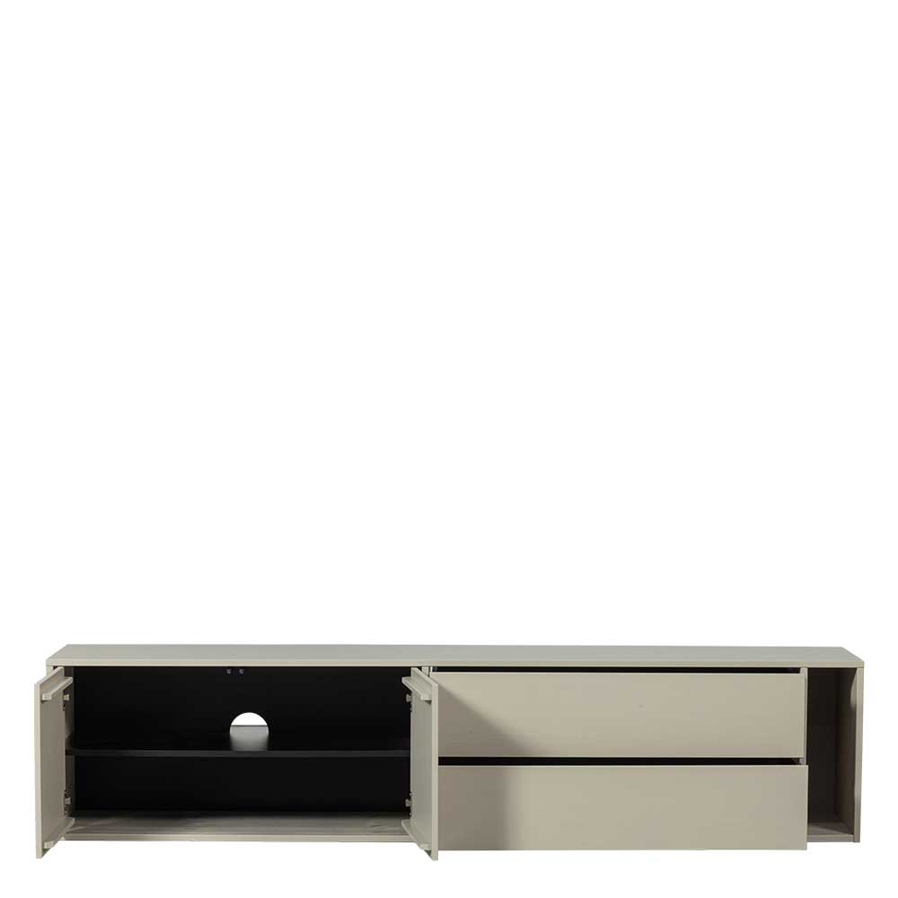 TV Lowboard in Hellgrau Kiefernholz - Prime