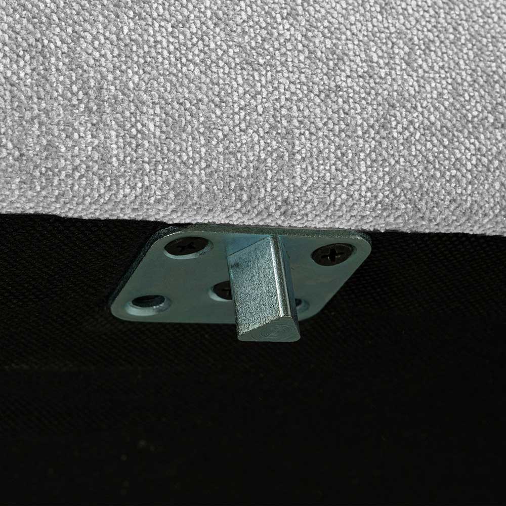 Modulares Sofa Lounge links in Hellgrau - Horedion