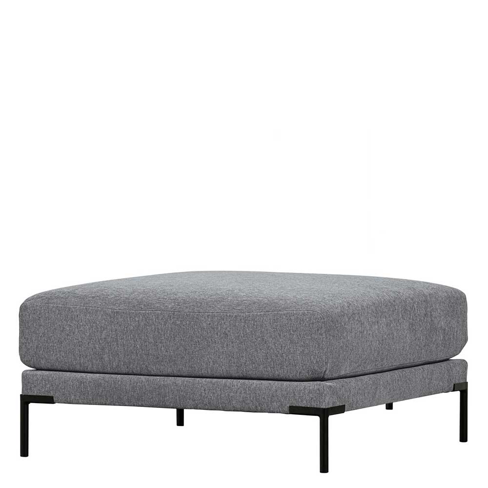 100x50 cm Wohnzimmerhocker in Jeansblau - Imonas
