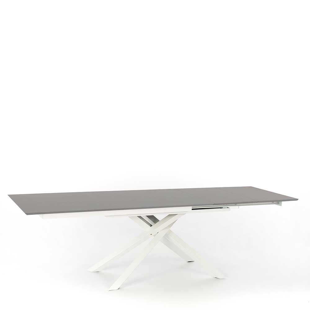 Topp Esszimmer Tisch in hellem Grau - Graziello