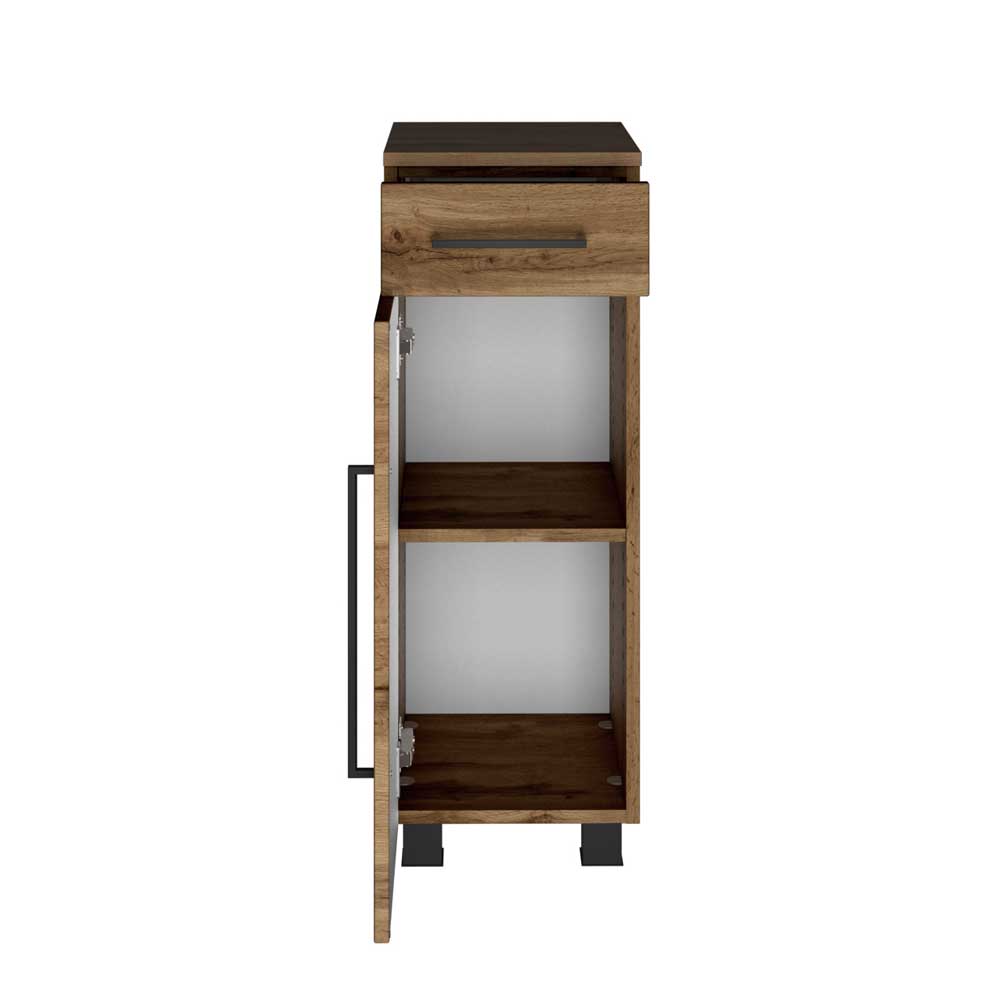 30x84 cm Badschrank in Holz Dekor - Acrosia
