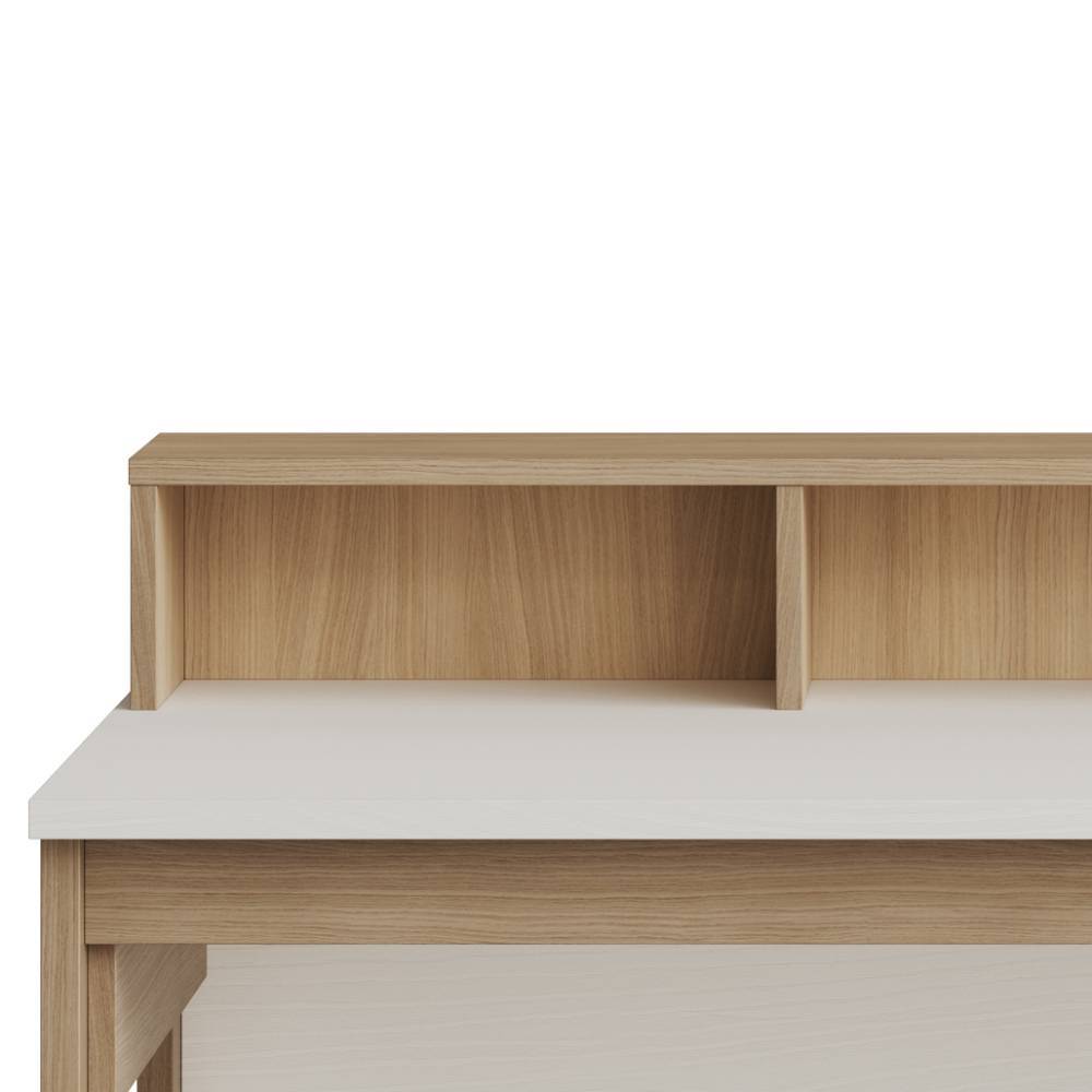 Arbeitszimmer Möbel-Kombi in Weiß - Ovidio (dreiteilig)