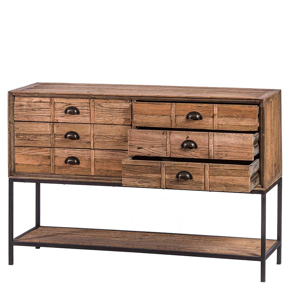 135x90x40 Vontage Tischkonsole mit sechs Schubladen - Uvolph