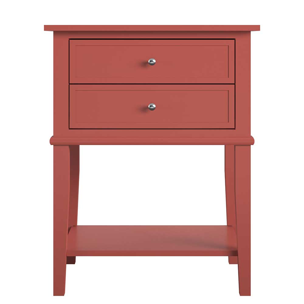 Modern Country Kommode in Terracotta - Miloris