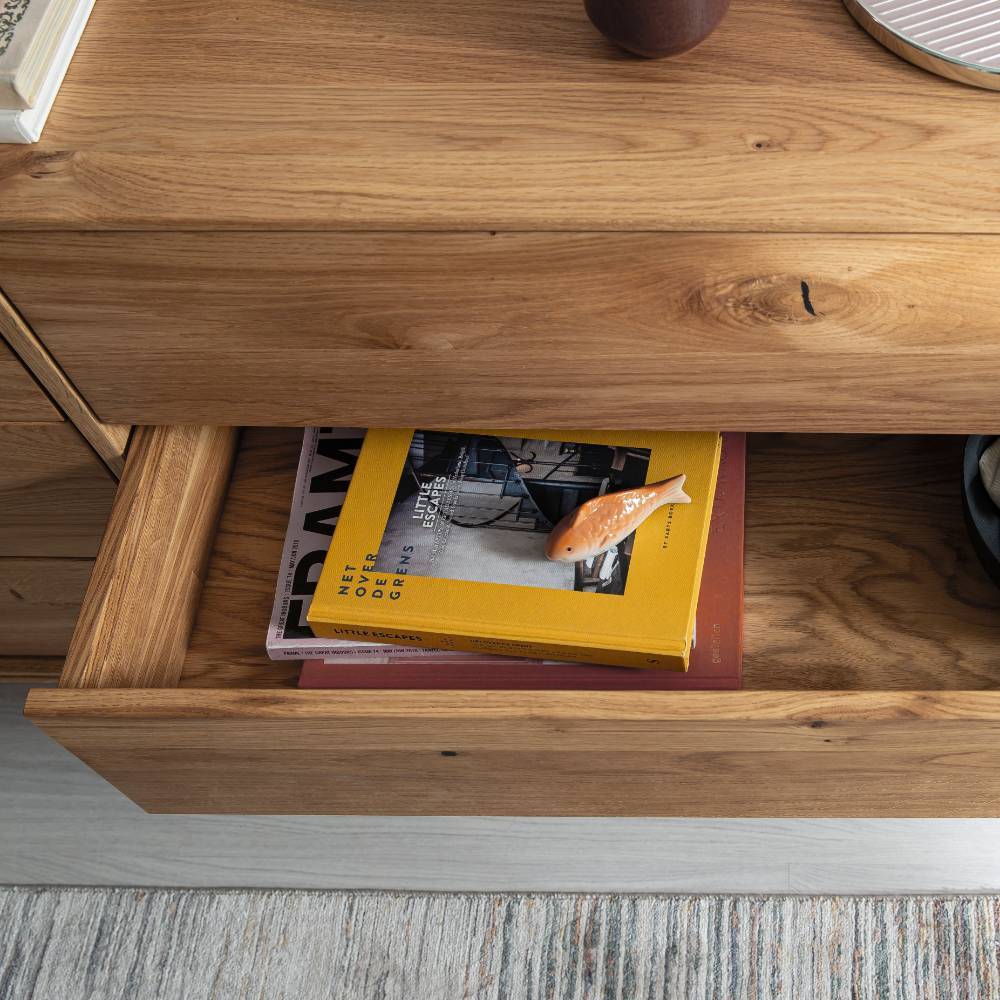 Eiche Sideboard mit sechs Schubladen - Lamia