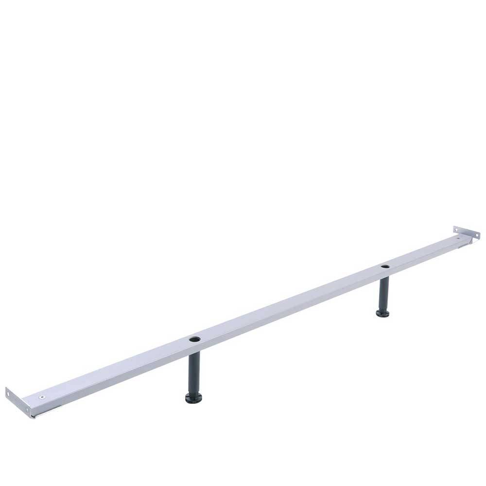 Graues Polsterbett im Skandi Design - Fabia