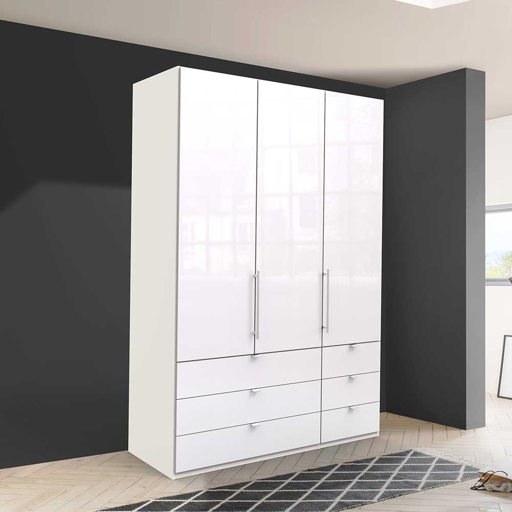 Kleiderschrank mit sechs Schubladen Soft Close - Dolienca I