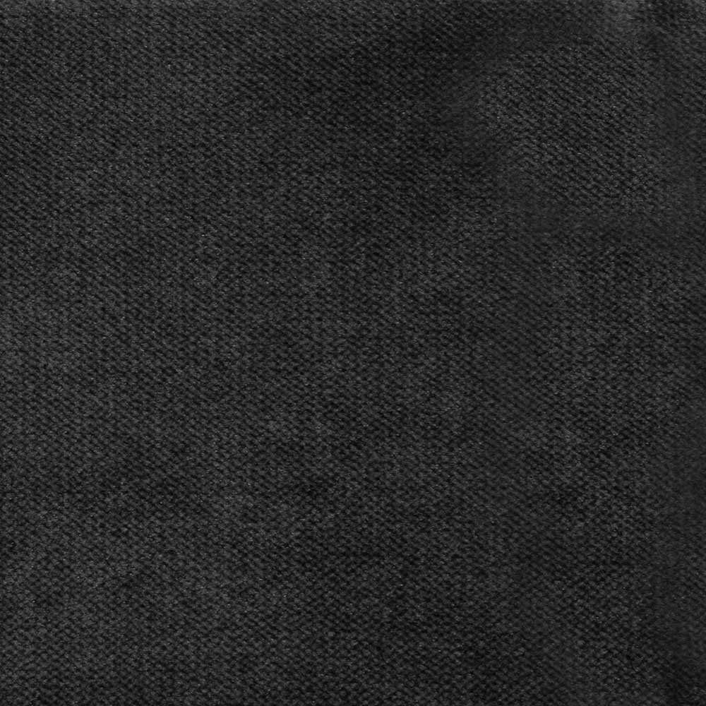 Samt Wohnzimmercouch in Anthrazit mit Schwarz - Ertrego