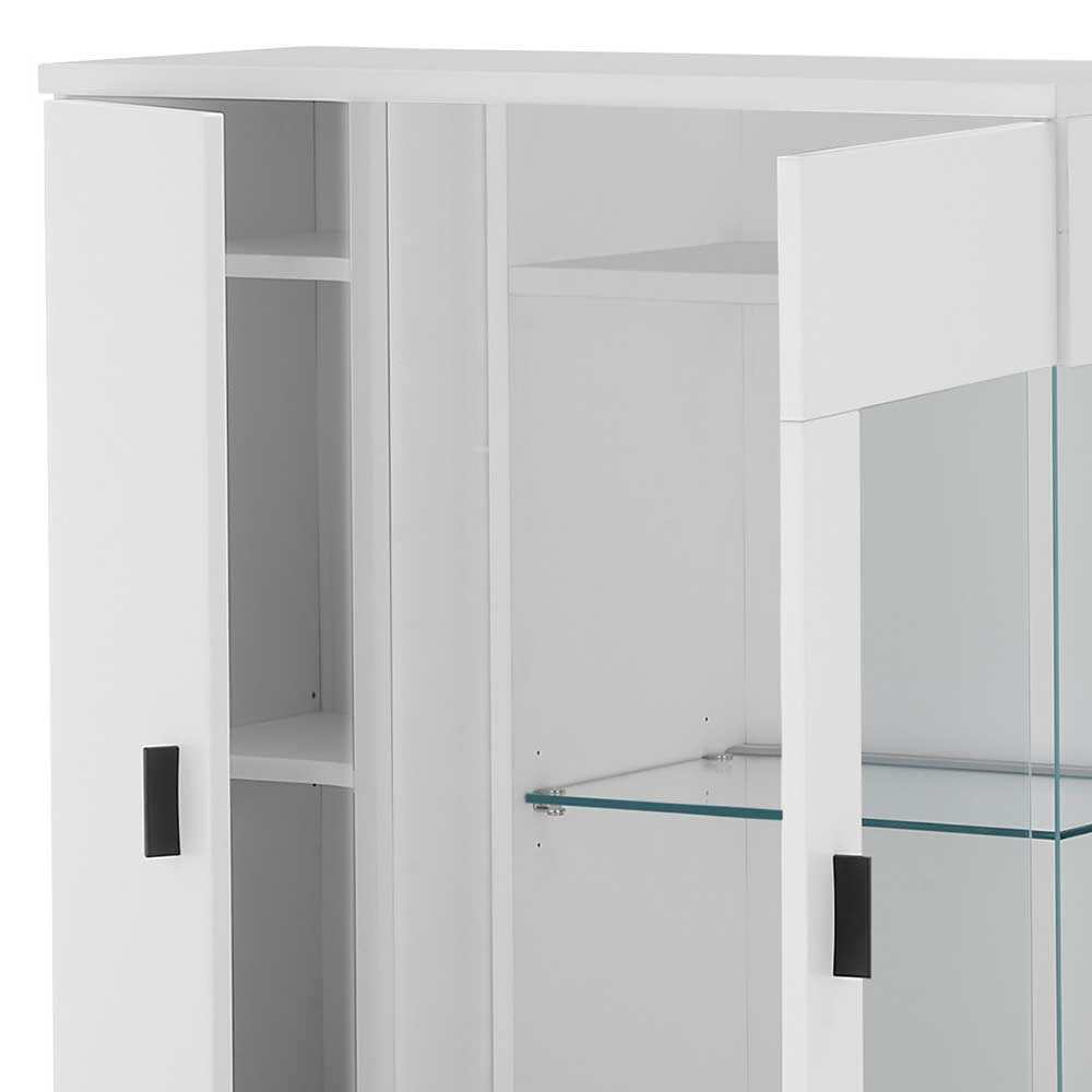 Beleuchteter Vitrinenschrank 125 cm hoch - Tirol