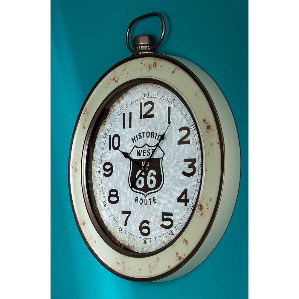 Retro Wanduhr - Route 66 Design - Ruhnau