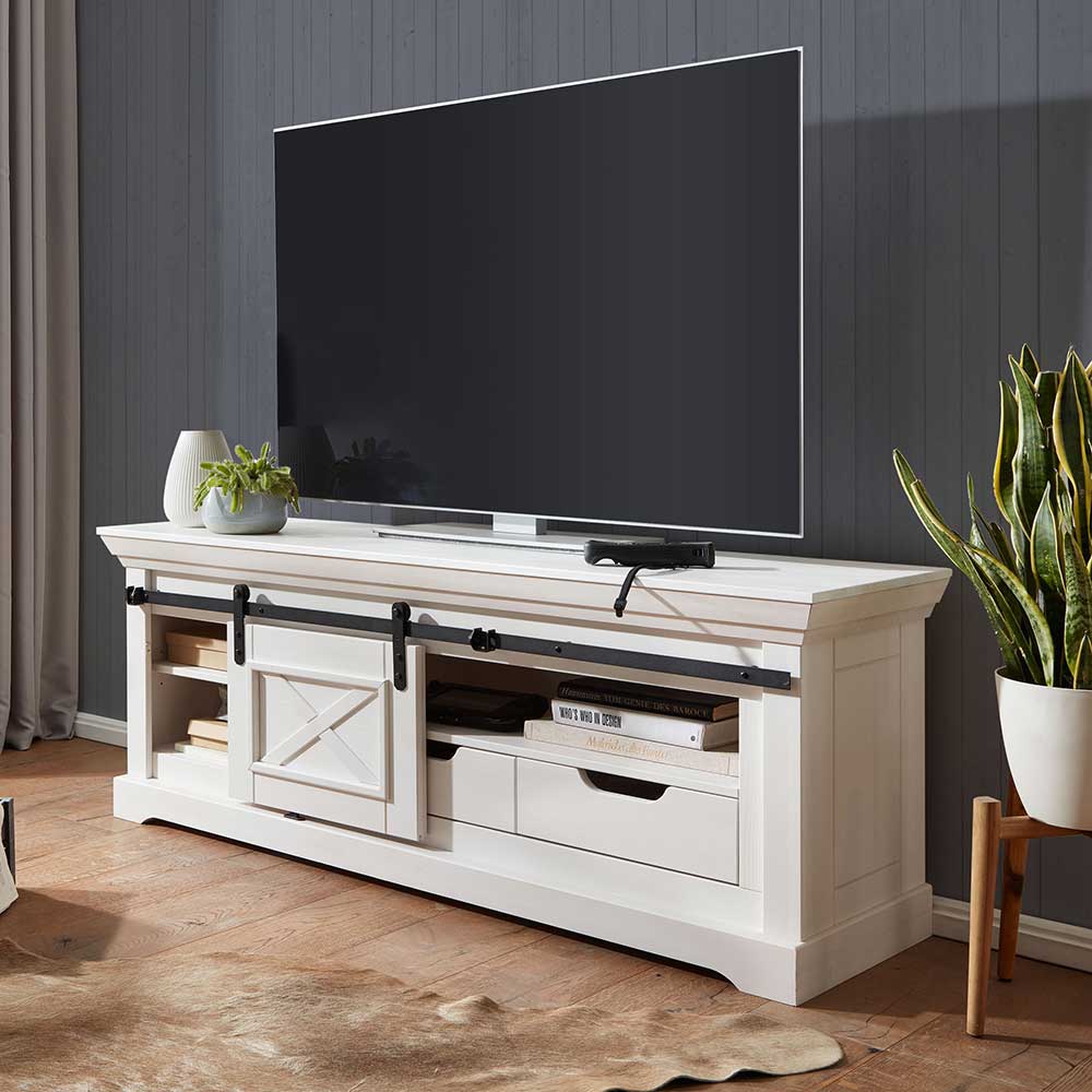 Unterschrank für TV mit Schiebetür - Kuito