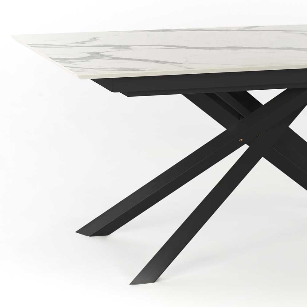 HPL Design Ausziehtisch in Marmor Optik - Infermo