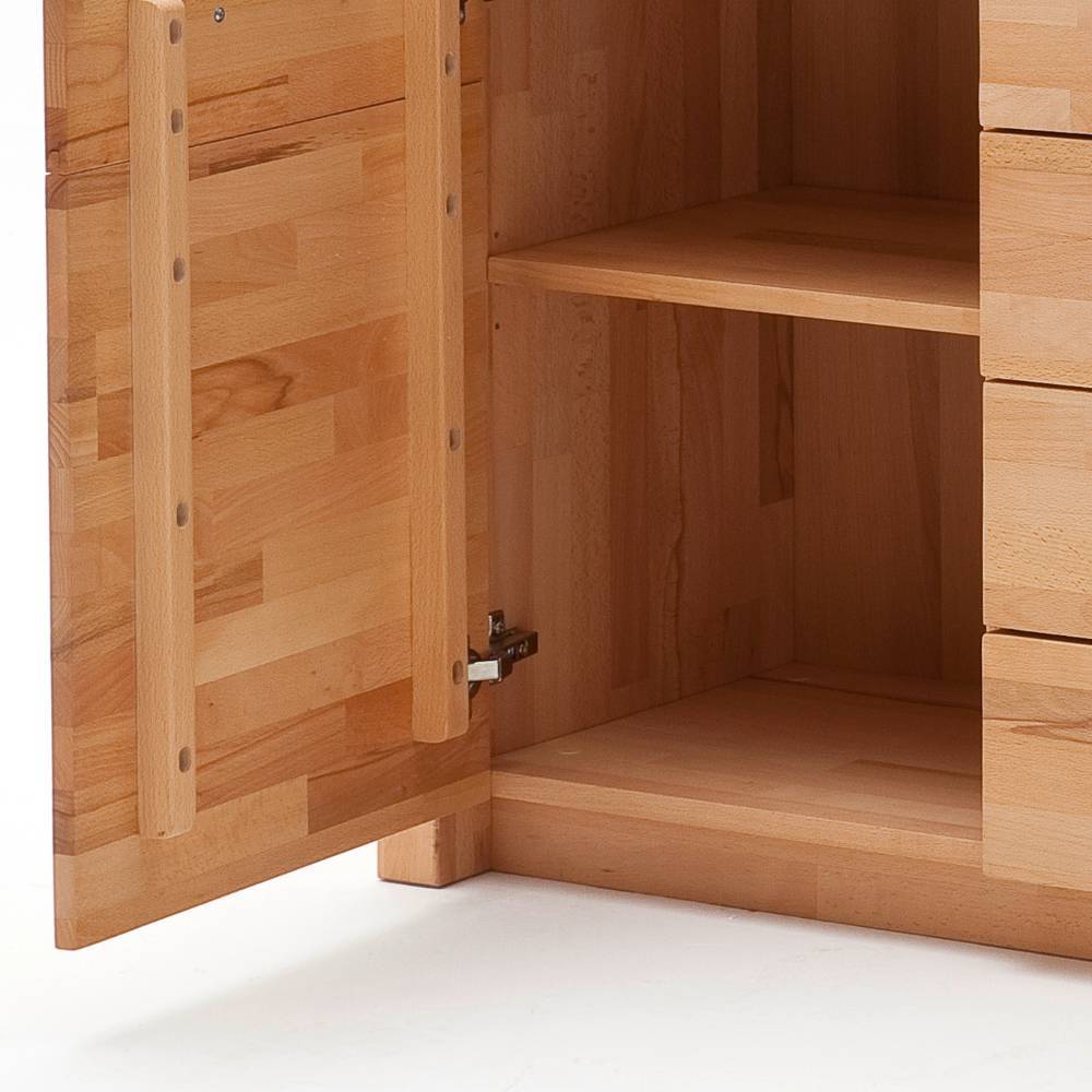 Sideboard aus Kernbuche Massivholz - Levandro