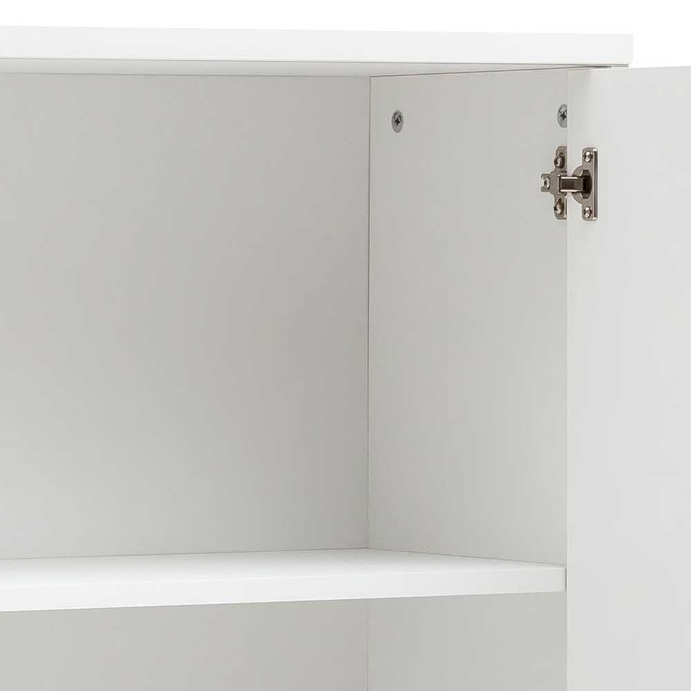 65x147x35 2-türiger Officeschrank in Weiß - Radiassu