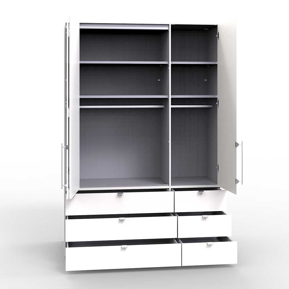 Kleiderschrank mit sechs Schubladen Soft Close - Dolienca I