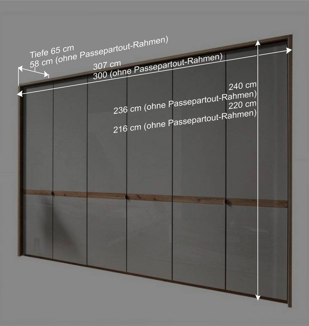 Schlafzimmer Einrichtung modern - Crascanu (vierteilig)