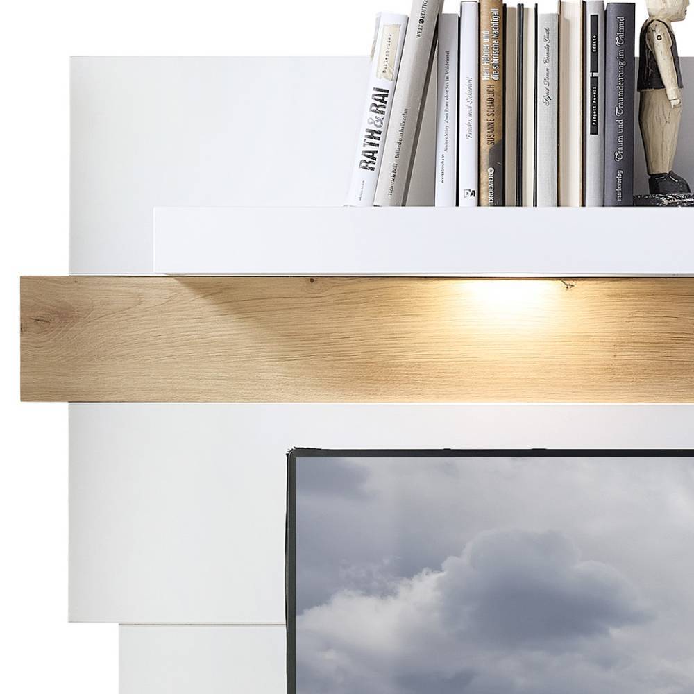 Wohnzimmer Anbauwand Set - Anesto (dreiteilig)