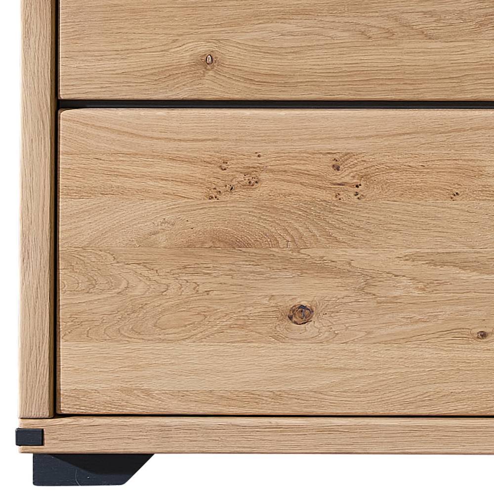 Sideboard in Wildeiche teilmassiv - Maineka