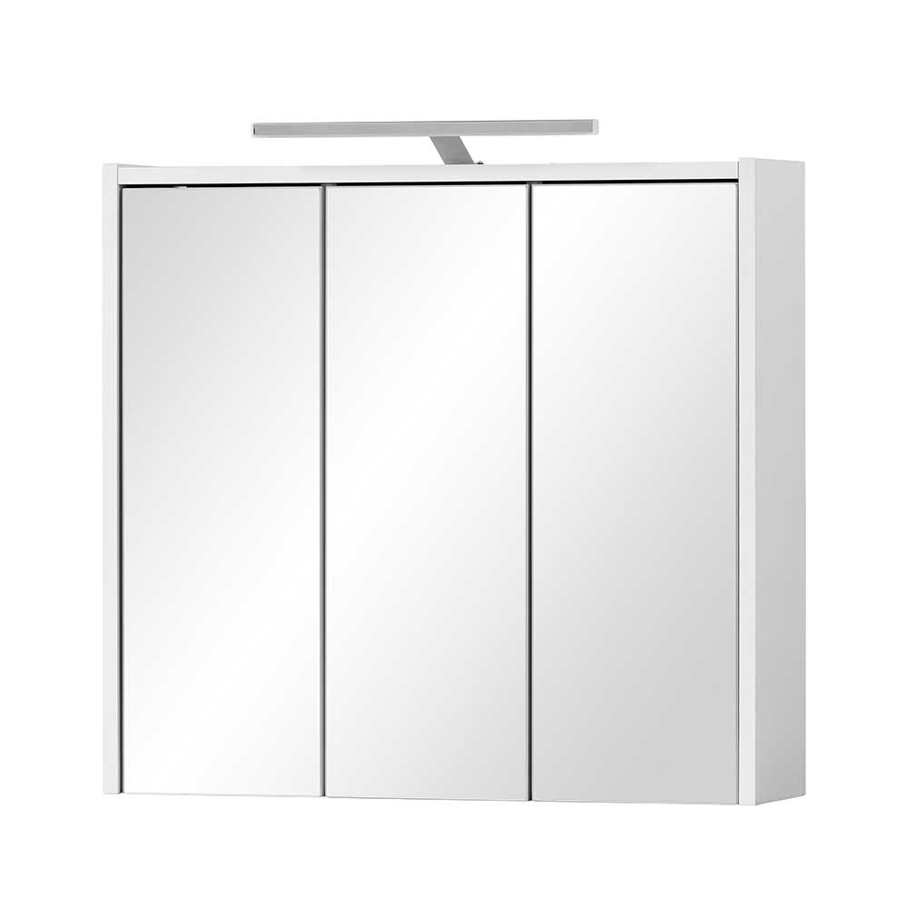 Badezimmer Spiegelschrank in Weiß - Seriacus