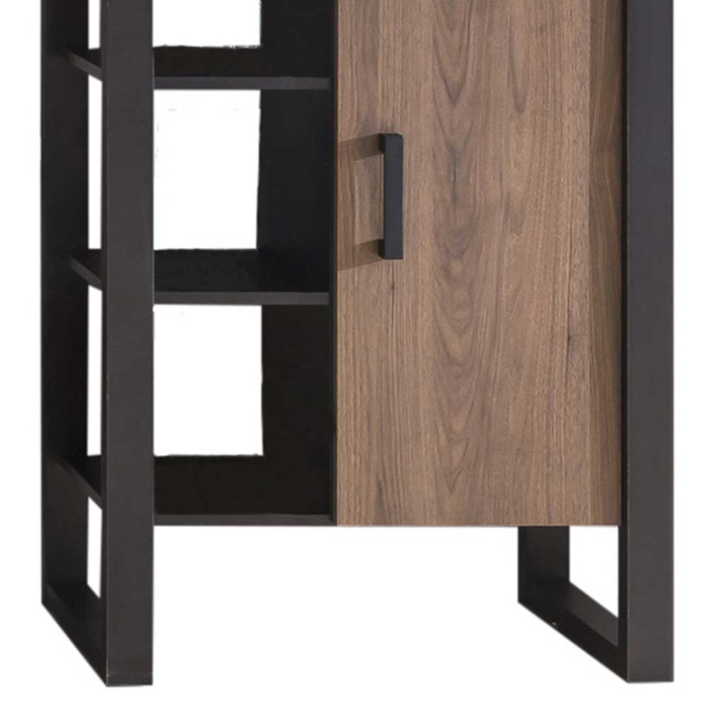 75x201x39 Standregal mit 6 Fächern & 2 Türen - Dudleys