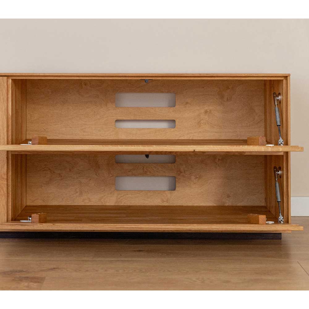 Massiver TV Unterschrank mit LED Licht - Cocondar