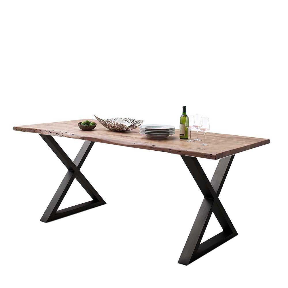 Loft Chic Baumkantentisch aus Akazie - Lady