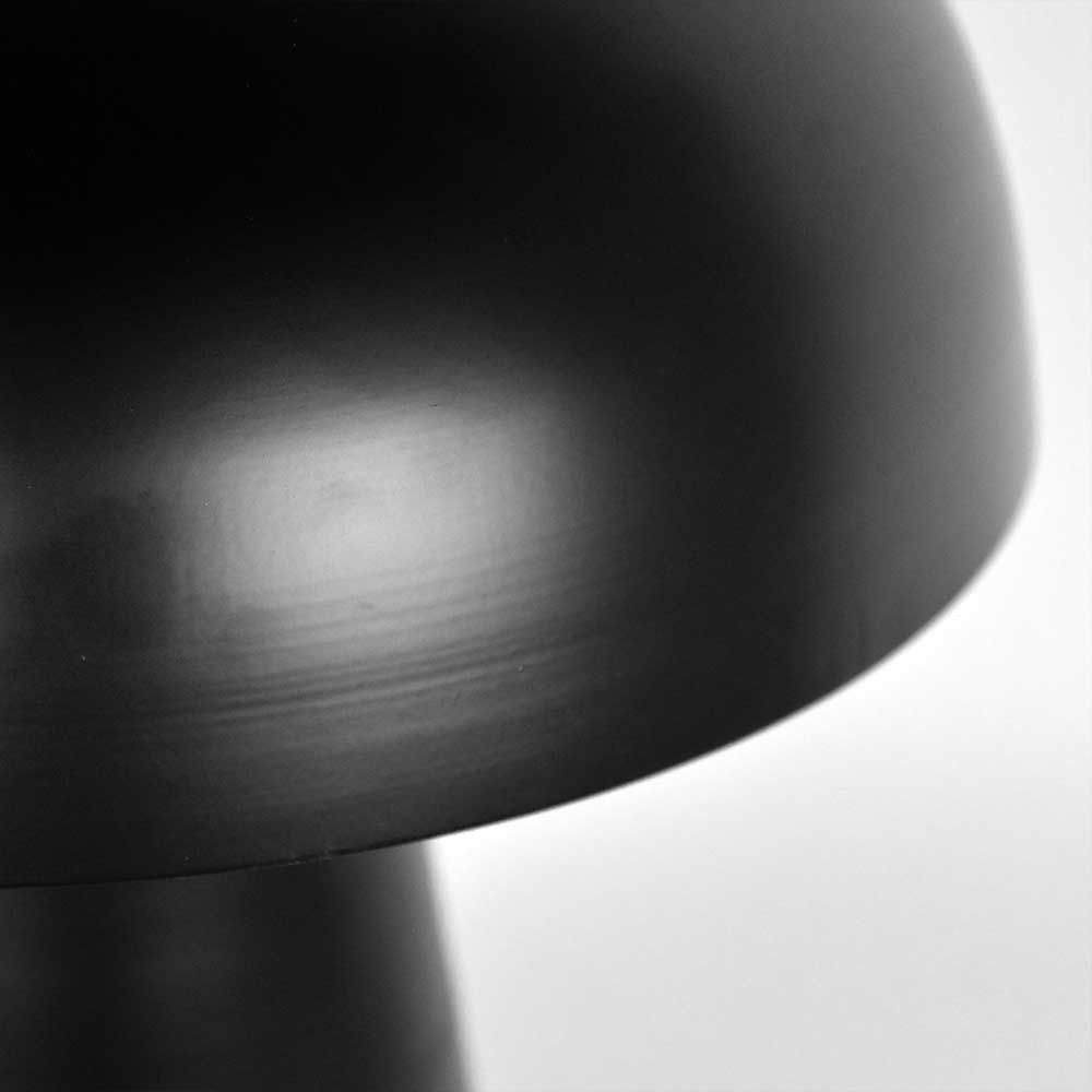 31x41x31 Metall Tischleuchte im Pilz Design - Glamoura