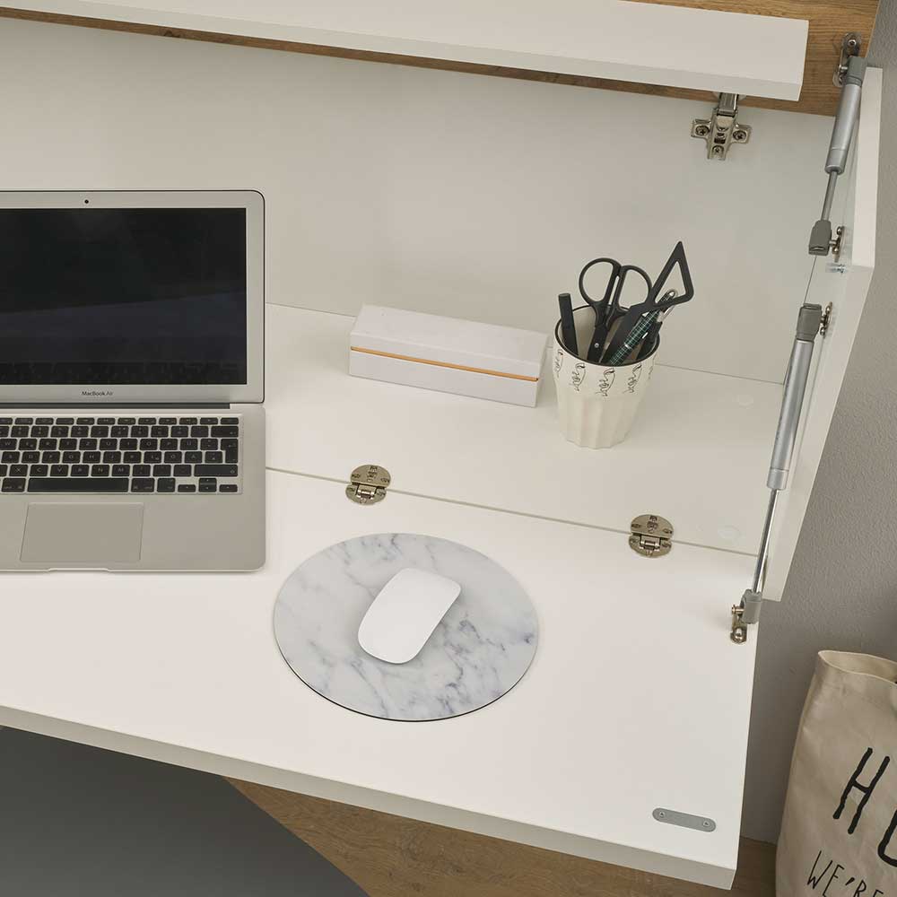 Hängender Sekretär und Schrank Set - Nonessia (zweiteilig)